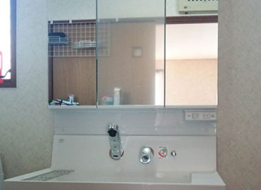 宮崎市の洗面化粧台リフォーム