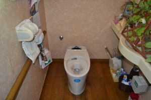 宮崎市　リフォーム　トイレ　便器取付