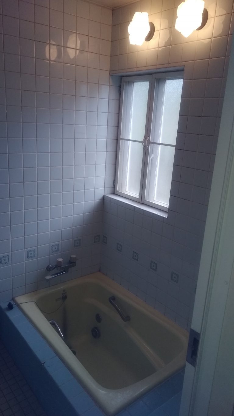 宮崎市 リフォーム お風呂 作業前