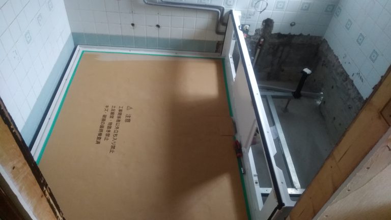 T様宅 お風呂 組立