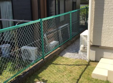 宮崎市のフェンス塗装