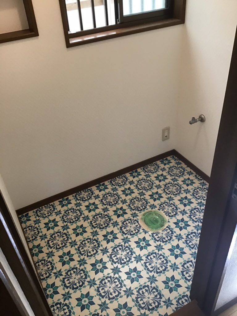 トイレリフォーム施行中