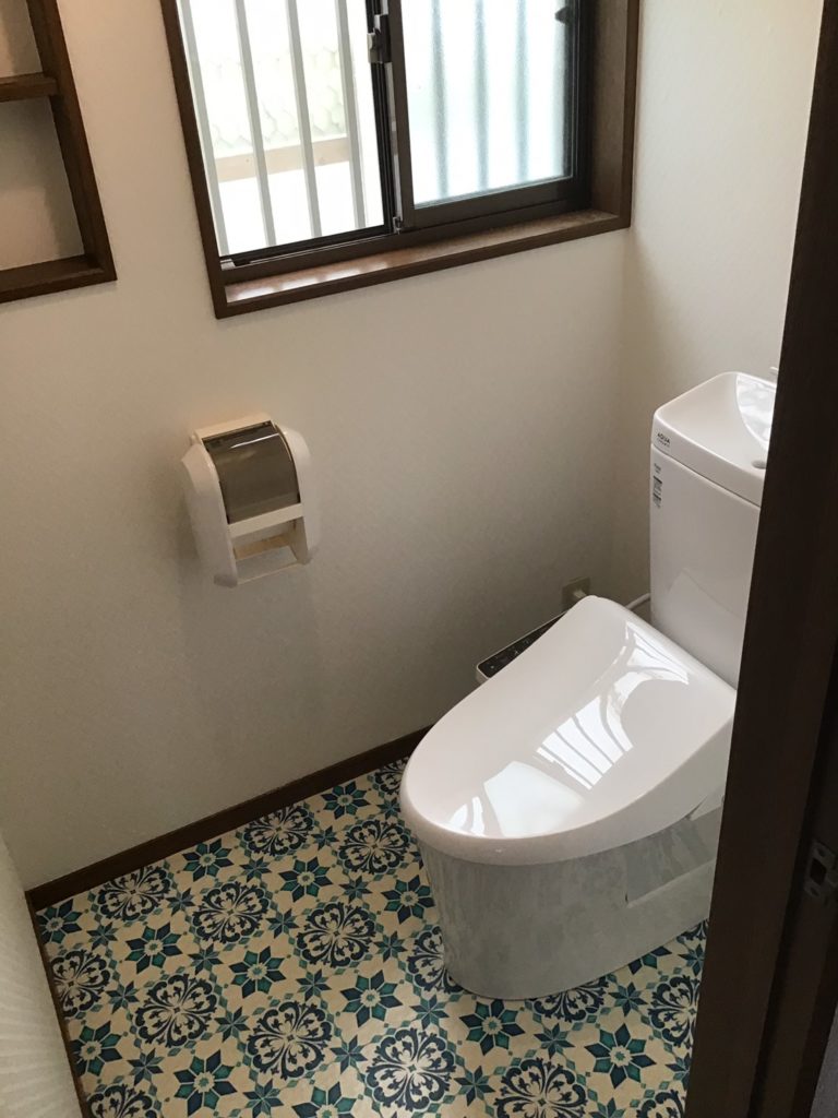 トイレリフォーム施工後