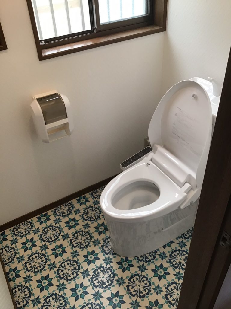 トイレリフォーム施工後