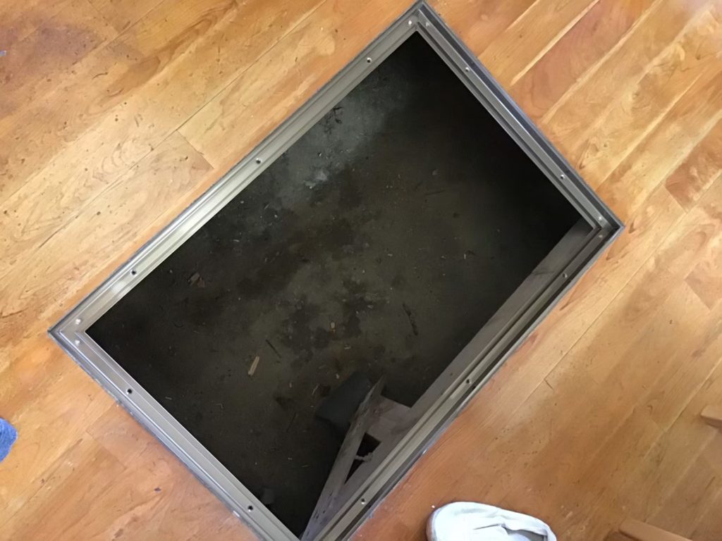 床下収納リフォーム施工前