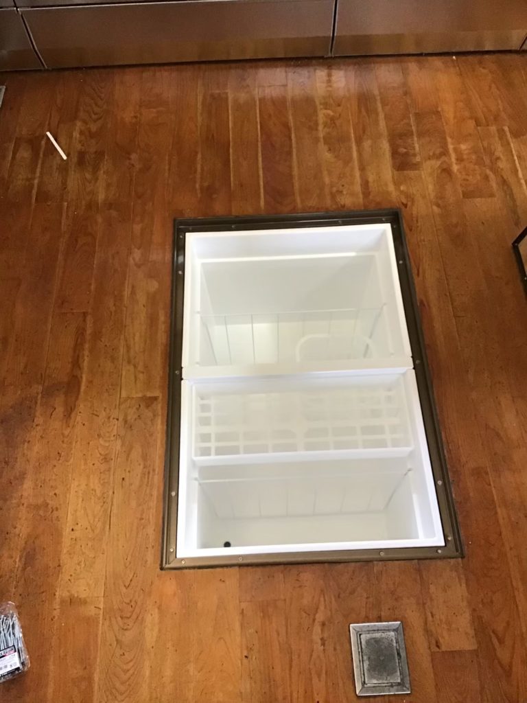 床下収納リフォーム施工後