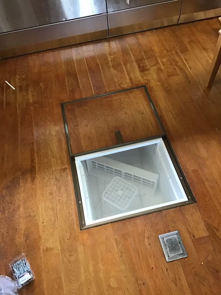 床下収納リフォーム施工後