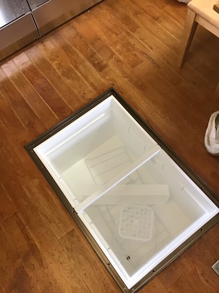 床下収納リフォーム施工後