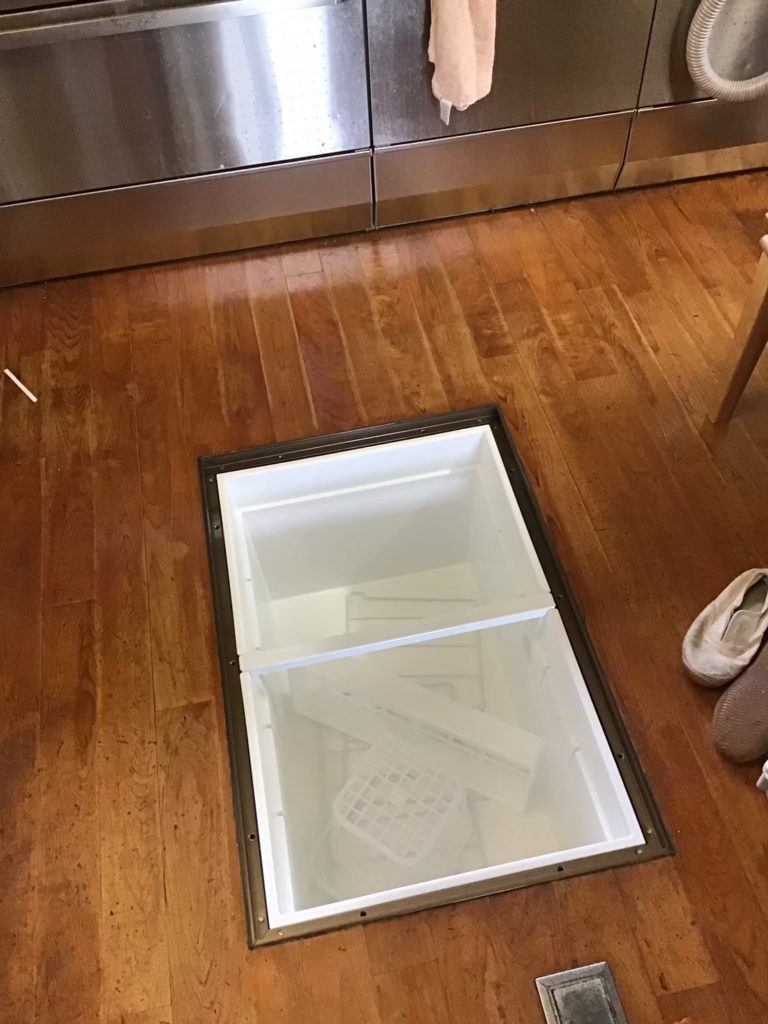 床下収納リフォーム施工後