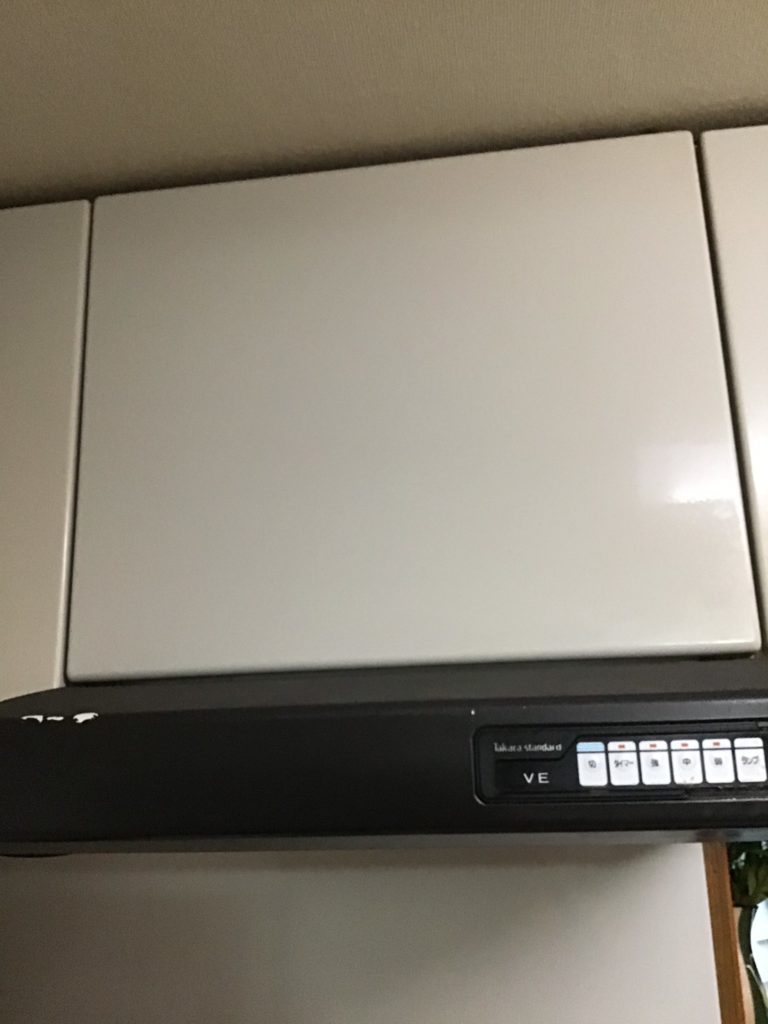 レンジフード交換施工前