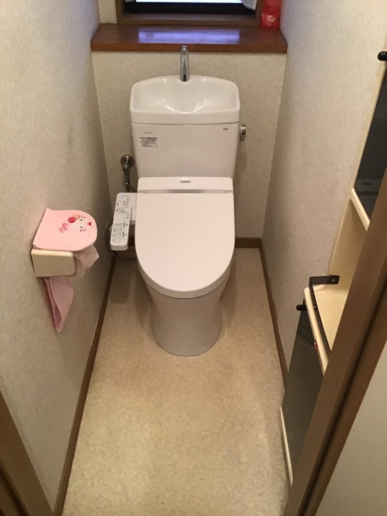 トイレリフォーム施工後