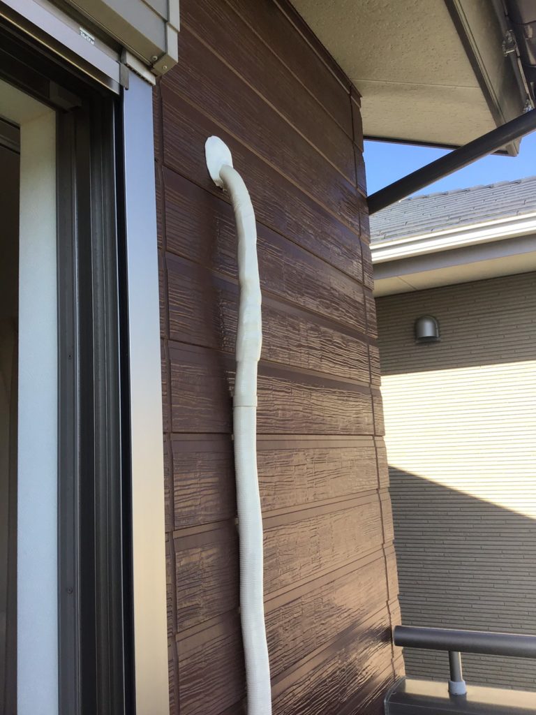 エアコン取付施工後
