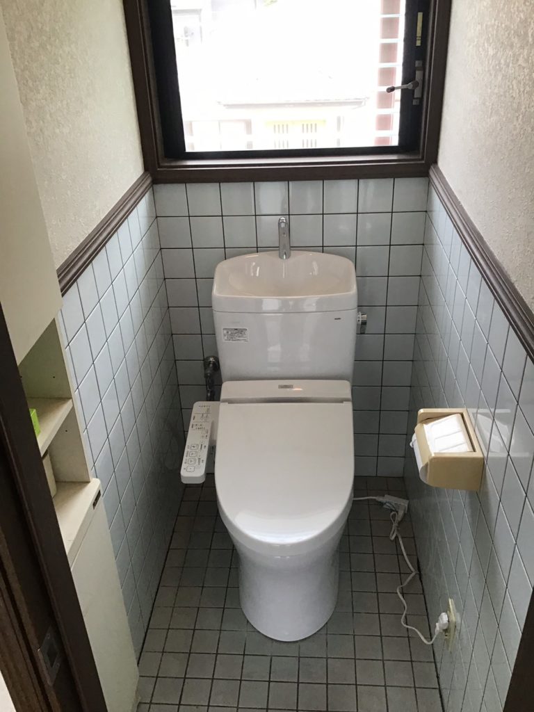 トイレリフォーム施工後