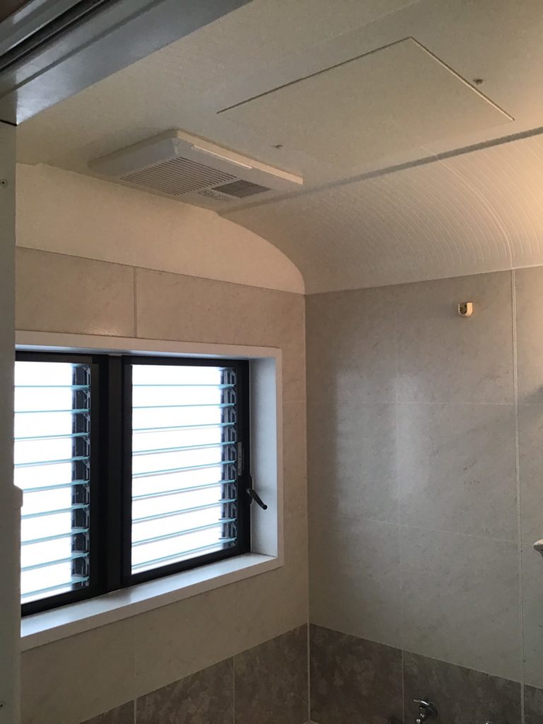 浴室換気扇交換後