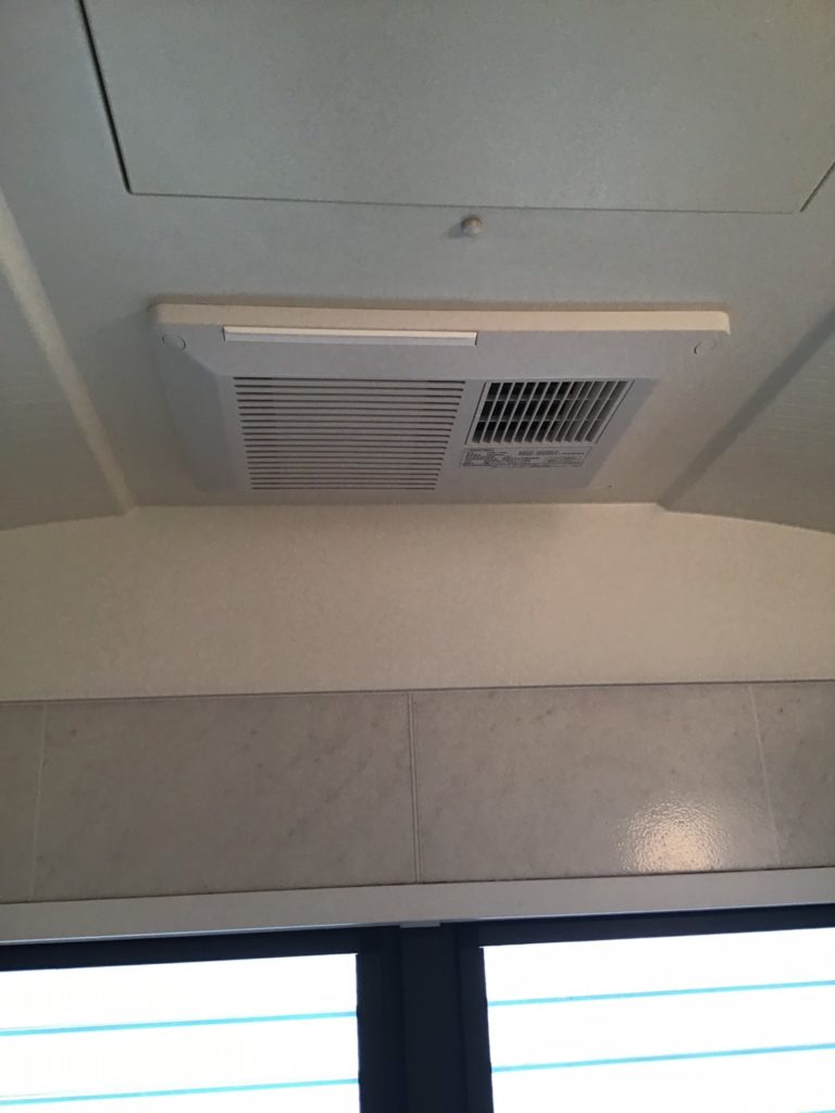 浴室換気扇交換後