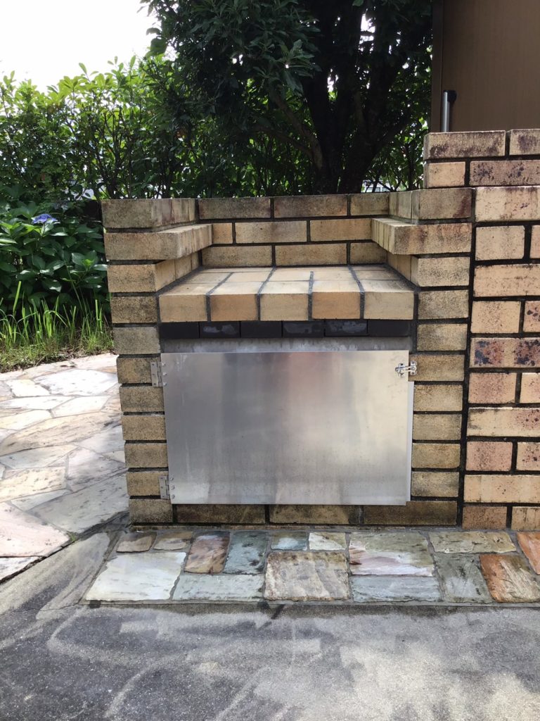 バーベキュー釜改良後