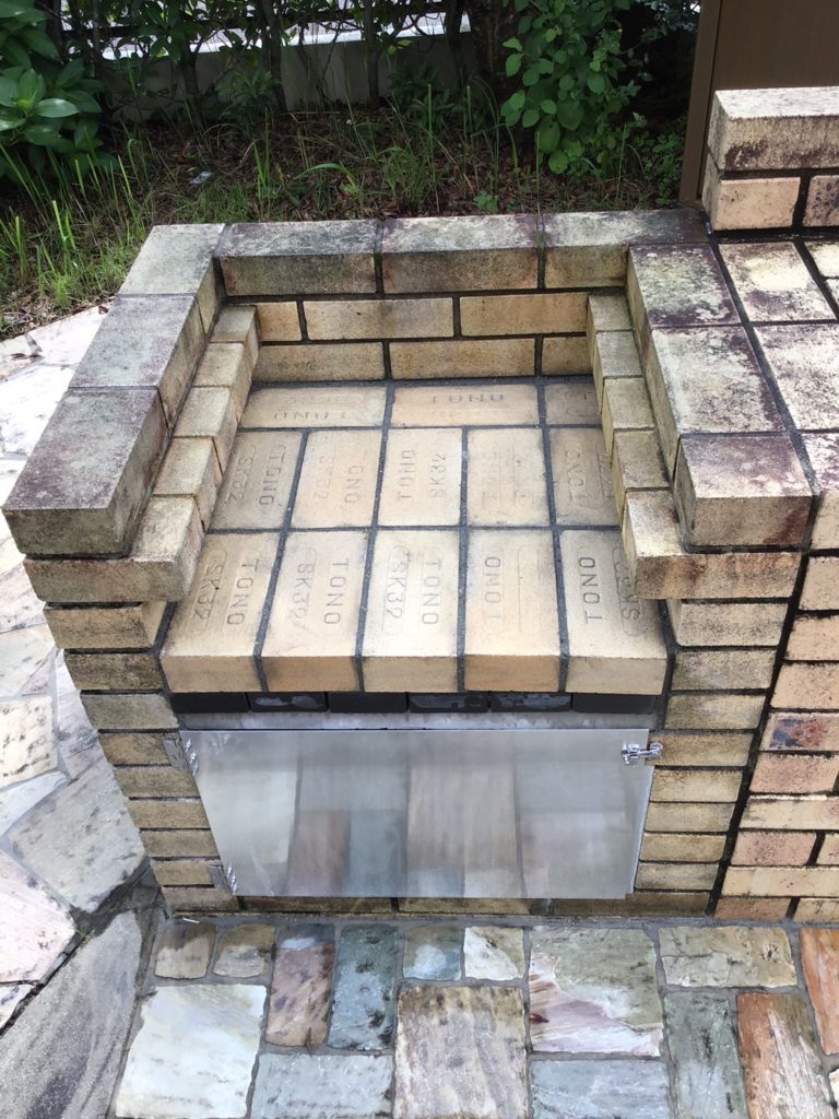 バーベキュー釜改良後