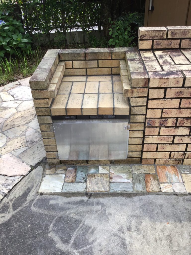 バーベキュー釜改良後