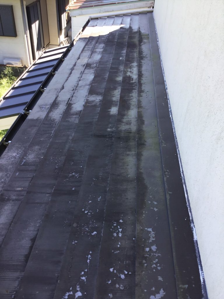 屋根塗装施工前