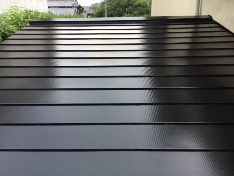 屋根塗装施工後