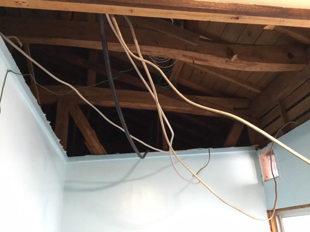 バスリフォーム施工中