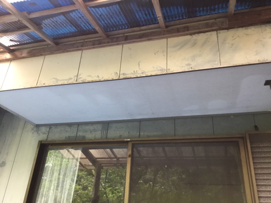 ベランダ内雨漏り補修工事施工後