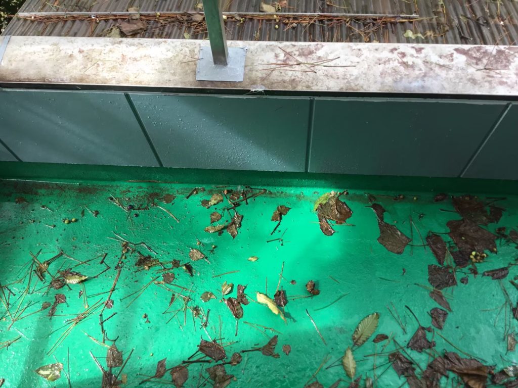 ベランダ内雨漏り補修工事施工後