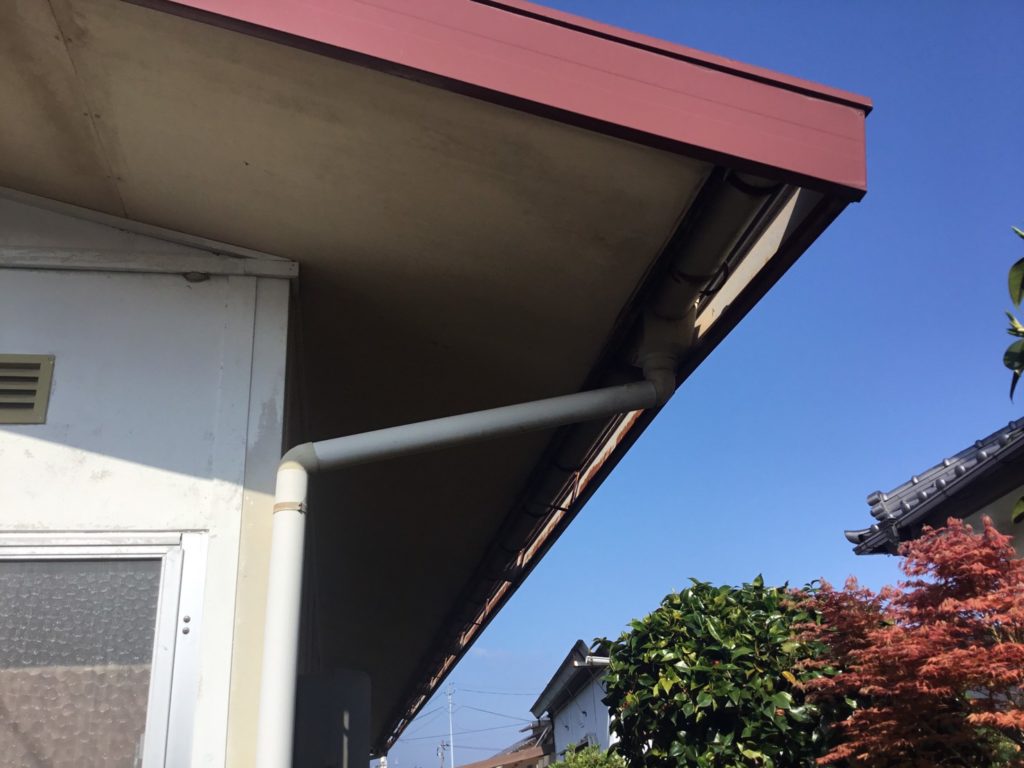 雨漏り補修施工前