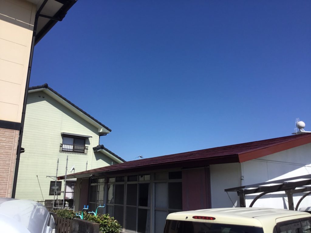 雨漏り補修施工後