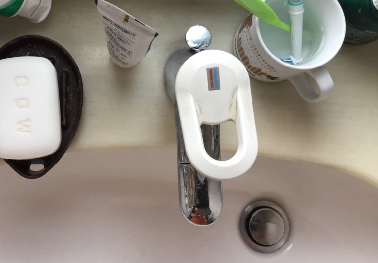 水栓交換施工前