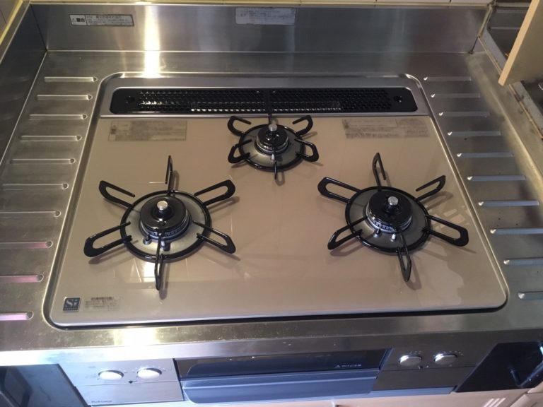 ビルトインコンロリフォーム施工後