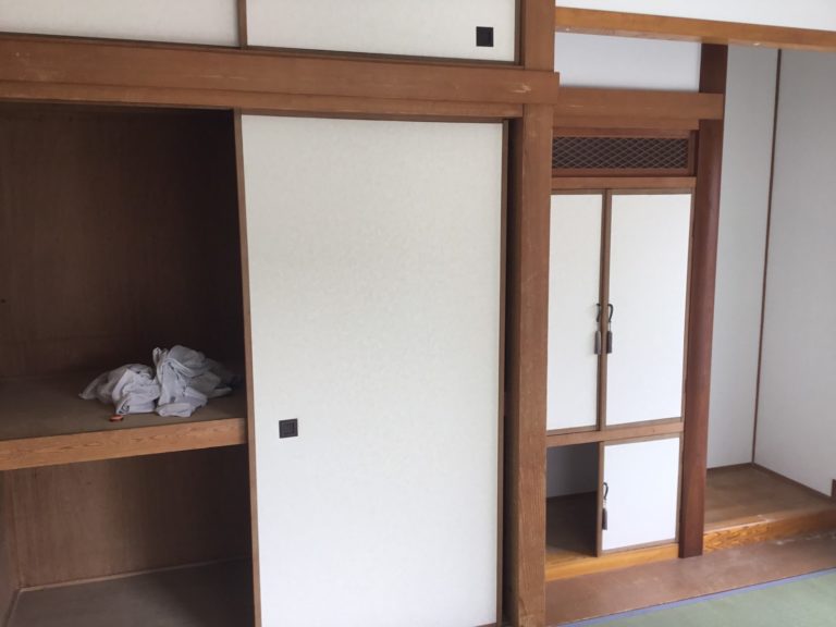 和室畳張替・クロス貼替施工後