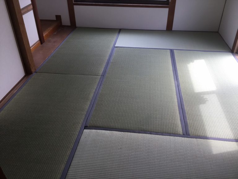 和室畳張替・クロス貼替施工後