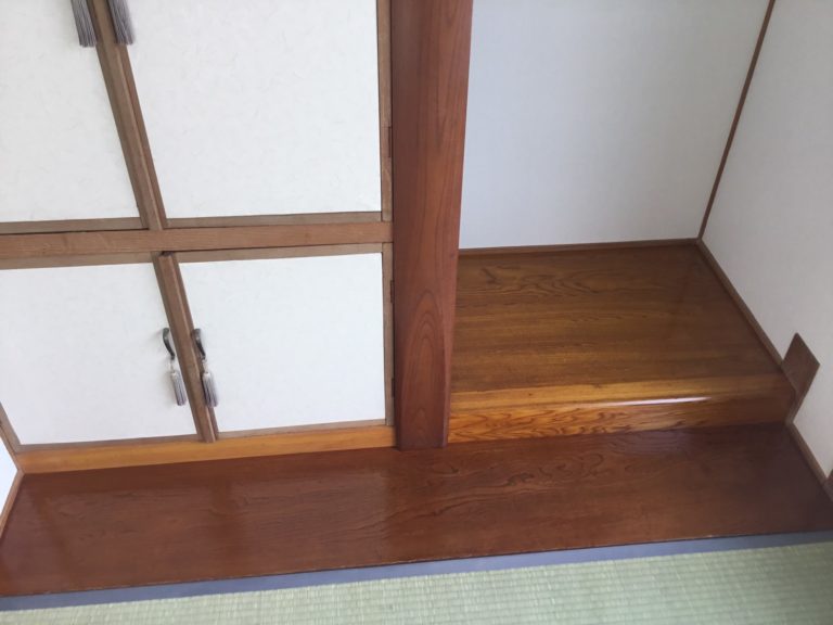 和室畳張替・クロス貼替施工後