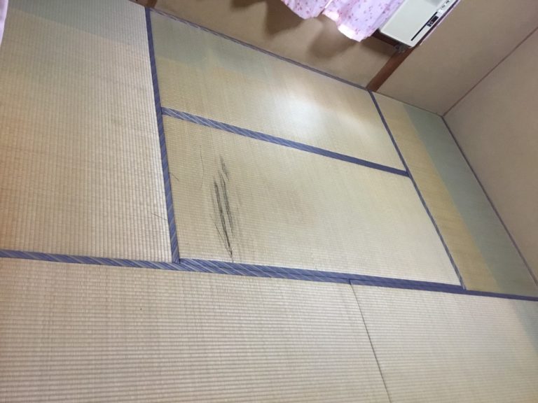 和室畳張替・クロス貼替施工前
