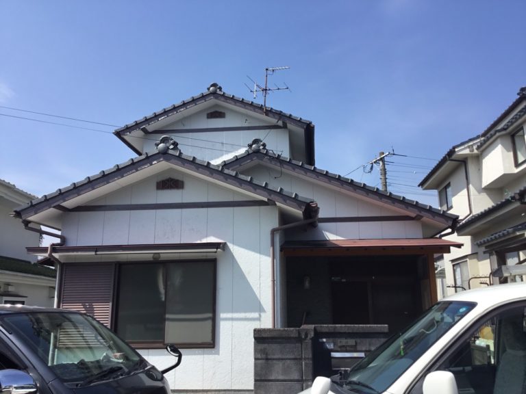 破風塗装施工後