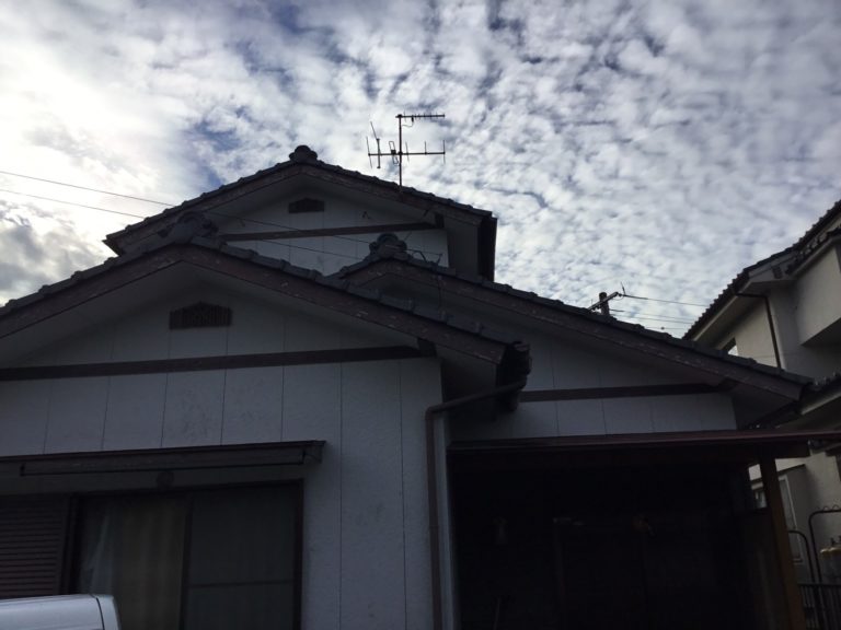 破風塗装施工前