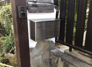 宮崎市のポスト取付