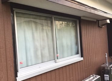 宮崎市の防犯ガラス取替