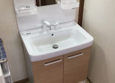 宮崎市の洗面化粧台リフォーム