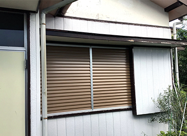 宮崎市の雨戸交換