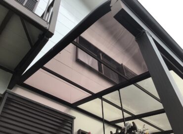 雨樋補修＆テラス屋根貼替工事