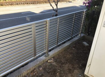 宮崎市のフェンス新設