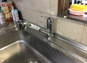 宮崎市の浄水器一体型水栓