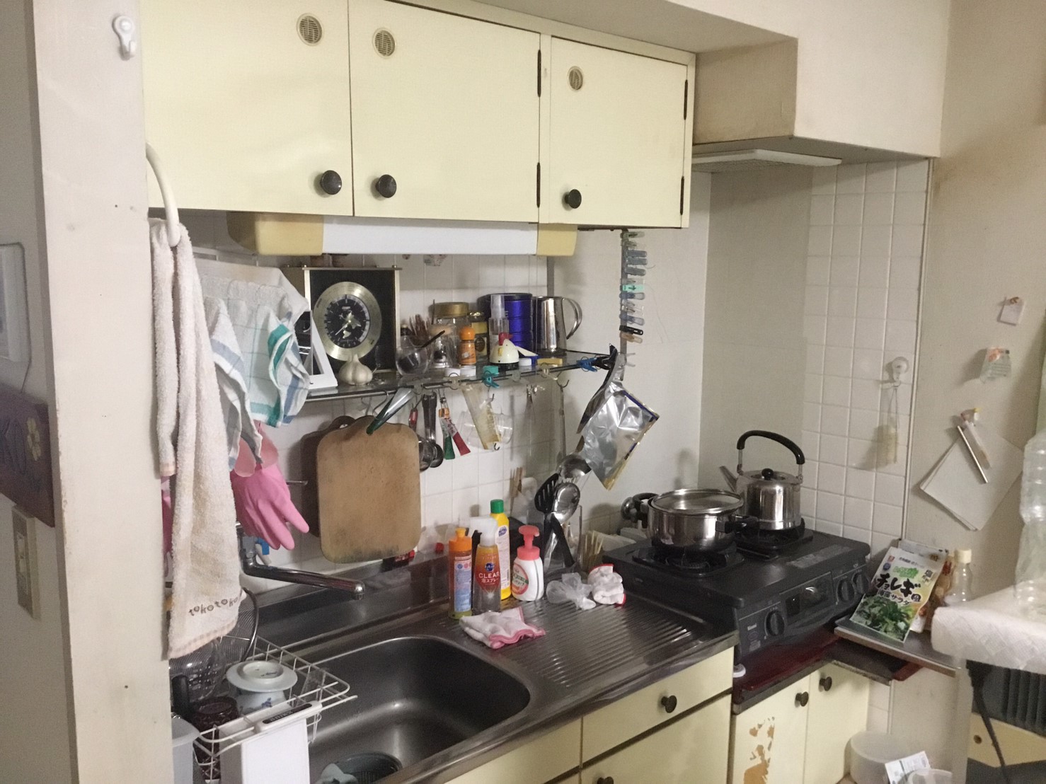 堀ノ内宅キッチン、トイレ、バス、洗面、床張替、クロス_190902_0007 堀ノ内宅キッチン、トイレ、バス、洗面、床張替、クロス_190902_0007