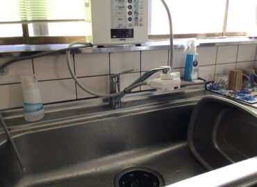 宮崎市キッチン水栓交換