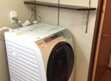 洗濯機水栓取替工事