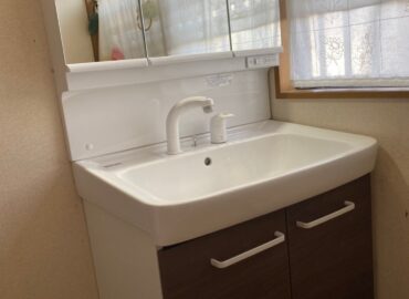 洗面化粧台リフォーム工事