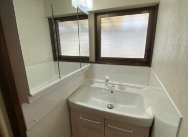 洗面化粧台リフォーム工事