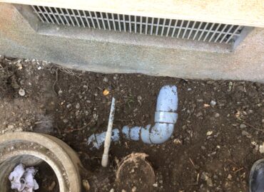 トイレの排水詰まり改善工事